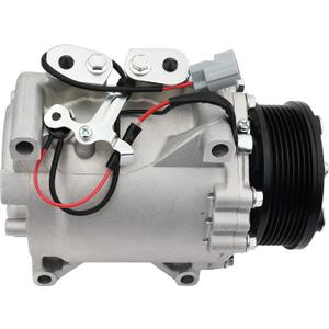 Honda CRV AC Compressor - Compatible with 2002-2006 Honda CR-V, 2.4L Vehicles - Replaces 10663AC, 1522110, 10345240, 10349721, 638951- HVAC Air Conditioner Compressor