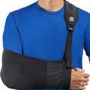 Custom SLR/Healjoy Medical Arm Sling with Split Strap Technology, Ergonomic Design for Men & Women
