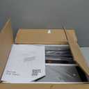 Black Nightstand,Modern Bedside Table with Storage Drawer and Open Wood Shelf, for Living Room, Bedroom and Small Spaces, Accent Night Stand with Solid Wood Legs, Easy Assembly,Classic Black