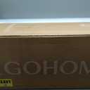 EGOHOME 6 Inch Full Mattress, Gel Memory Foam with Charcoal, Fiberglass Free, CertiPUR-US Certified, Medium Firm, Temperature-Regulating, Machine Washable Cover, 75" x 54" x 6"