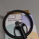 SetSail Towel Holder for Bathroom Wall Matte Black Towel Ring Stainless Steel Hand Towel Holder Heavy Duty Towel Hanger for Bath, Kitchen (1 pack)