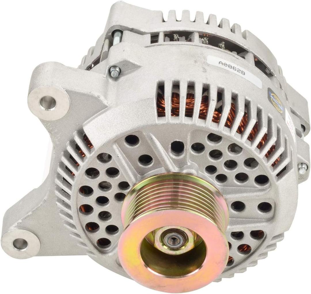 BOSCH AL7547N 100% New Alternator - Compatible with Select Ford Crown Victoria, E-150, E-250, E-350, E-450, Expedition, F-150, F-250, F-450; Lincoln Navigator, Town Car; Mercury Cougar; 130 Amp