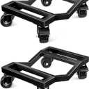 KEDSUM 2 Pack Car Dolly, 3000 LBS Car Wheel Dolly, Heavy Duty Vehicle Dolly, Double V-Shaped Design Used for Moving Cars, Sports Car, SUV, Motorcycles