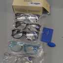 CCVOO Reading Glasses for Women/Men, Eyeglasses, Blue Light Readers for Women/Men, Computer Eye Glasses, Cheaters (*C1 Mix)