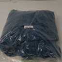 Madison Park Ruched Faux Fur Luxury Throw Teal 50*60 Premium Soft Cozy Brushed Long Faux Fur For Bed, Coach or Sofa