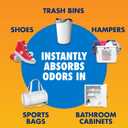 2 x Arm & Hammer Fresh Effects Odor Neutralizing Baking Soda Pouches, Unscented Deodorizer for Long Lasting Freshness in Shoes, Gym Bags, & Small Spaces, 5 count