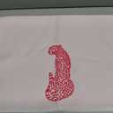 Qeheb Preppy Pink Leopard Kitchen Towels, Hot Pink Cheetah Kitchen Towel Decorative Set of 2, Preppy Bathroom Decor,Checkered Towels for Bathroom,Trendy Leopard Hand Dish Tea Towel for Kitchen 16X24