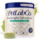 PetLab Co. ProBright Advanced Dental Powder - Dog Breath Freshener - Teeth Cleaning Made Easy  Targets Tartar & Bad Breath - Packaging May Vary - Formulated for Medium Size Dogs
