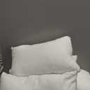 Acanva Bed Pillows Standard Size Set of 4, Fluffy 3D Down Like Filled, Machine Washable, Soft and Supportive for Side, Back or Stomach Sleepers, White 4 Count