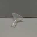 PumpMom 18mm Small Breastshields Compatible with Medela Breast Pump Parts, Replace Flange for Medela Accessories, Not Original PersonalFit Shield Pump Parts, 2pcs