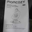 Momcozy CocoSway Electric Baby Swing for Infant, 180 Rotating Seat, 6 Parent-Like Sway Motions & 4 Speeds, Quiet Soothing, Remote Control, Machine-Washable Cover, Grey