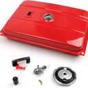 Areyourshop 7 Gallon Universal Secondary Fuel Tank Generator Petcock Filter Gauge Cap for Honda EC2500 EB5000X EB5000 EC6500, for Champion 41135 for Powerland 10000 for Predator 7000 8750 420cc
