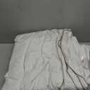 SNOWMAN Extra-Soft Down Blanket King, Lightweight Down Comforter with 8 Corner Tabs, Cooling Bed Comforter for Hot Sleepers, 22oz Fill Weight and Noiseless Down Proof Fabric (White, 106"x90")