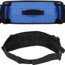 Rhino Valley Gait Belts for Seniors, 59" Gait Belt with 7 Handles, Anti-Slip Padded Gate Belts Medical for Elderly, Transfer Belt with Quick Release Buckle for Standing Aids&Support