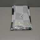 Black and White Window Drapes Curtain Checkered Flag Racing Race Car Line Rod Pocket Drapes Curtain for Living Room Home Decor 21x63 Inches 2 Panels