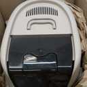 Amazon Basics No-Mess Hooded Enclosed Cat Litter Box with Odor Control and Swinging Door, Large, 24" x 18" x 17", Multicolor