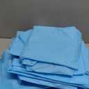 hand2mind Polyethylene, Level 1, Disposable, Non-Surgical Isolation Gowns, Blue, Bag of 15