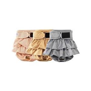 Reusable Dog Diapers Female Medium Washable, Premium Doggie Diaper for Dogs, Pack of 3, Highly Absorbent Dog Diaper for Heat, Incontinence and Puppy Training(M)