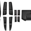 13Pcs Dashboard Storage Organizer Compatible with 2019-2026 Dodge RAM 1500 Door Side Storage Box Door Bottom Storage Box Replacement for 2019-2026 Dodge RAM Accessories