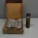 Flameless LED Candles with Timer 5 Pc Flickering Flameless Candles for Romantic Ambiance and Home Decoration Stable Acrylic Shell, with Embedded Star String，Battery Operated Candles（Grey）