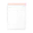 Day Designer Premium Planning Pad with Daily Planning Page Featuring Hourly Schedule, To Do-List, Notes and more. Blush Trim | 7 x 9 | expertly crafted for functional planning, seamless organization, and effortless style (Desktop Notepad - 7" x 9", Blush)