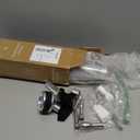 Professional Aluminum Whipped Cream Dispenser - 500 mL/1 Pint,Leak-Free Whipped Cream Maker Canister with 8 Decorating Nozzles & Cleaning Brush - N2O Chargers (Not Included) (Silver, 500ml)