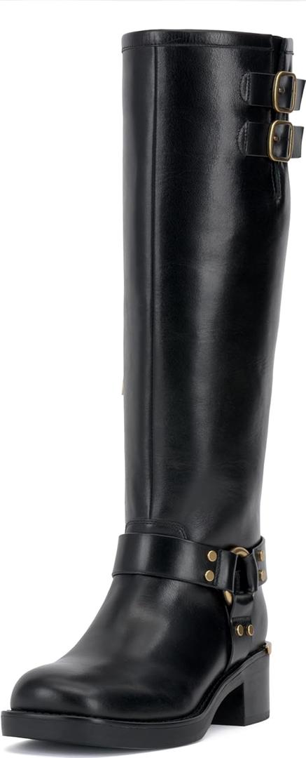 Vince Camuto Women's Biancaa Knee High Boot (8.5, Black Wide Calf) Vince Camuto Women's Biancaa Knee High Boot (8.5, Black Wide Calf)