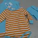 VINUOKER Baby Boy My First Outfit set 3Pcs Newborn Boy Clothes (Blue) 74