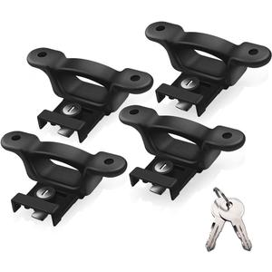 Truck Bed Tie Downs Anchor 4 Pack Boxlink Bed Cleats Compatible with F150 2015-2023/F250-F550 Super Duty 2017-2023 Replacement for FL3Z-99000A64-B, FL3Z-9928408-AB