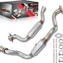 Catalytic Converter Compatible with 2011-2016 Ford F-250 Super Duty F-350 Super Duty 6.2L, 2PCS(EPA Compliant)