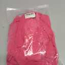 Dimatic 4 Pack Dining Chair Covers, Stretch Spandex Removable Washable Protector Chair Slipcovers for Dining Room Kitchen Hotel (Rosy)