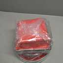Gatherfun Graduation decorations 2026 Graduation Plates and Napkins Red Disposable Paper Plates Luncheon Napkins Cocktail Napkins for Congrats Grad Party Decorations, Serve 50