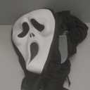 Festive Find Store Scary Scream Face Mask for Halloween Horror Scream Face Mask for Halloween Costume Cosplay Party Mask