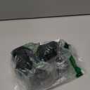 QUMY 4PCS Dog Shoes for Small Dogs, Hot Pavement Summer Puppy Dog Boots & Paw Protectors with Soft Anti-Slip Rubber Sole, Mesh Breathable Dog Booties for Hardfloors, Walking Running Black Size 5