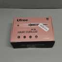 Ufree 5 in 1 Curling Iron with Interchangeable Ceramic Barrels (0.35"-1.25"), Curling Wand Set with Flat Iron Hair Straightener, Instant Heat Up, Dual Voltage Hair Curler, Gifts for Women (Rose Gold)