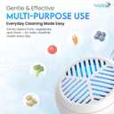 Fruit and Vegetable Washing Machine, Fruit Vegetable Cleaner Device, Portable USB Wireless Veggie Wash with Purification Technology, for Washing Fruits, Vegetables, Rice, Meat