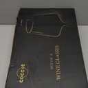 Wine Glasses Set of 6,Crystal White Wine Glasses,Red Wine Glass Set, Wine Glasses Long stem,Clear Lead-Free Premium Blown Glassware (18.5oz,6 pack)