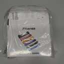 Resistance Bands Set - Pull Up Bands for Men Women, Exercise Bands Resistance with Door Anchor, Training Poster & Pouch for Body Stretching, Pull Up Assist ((15-170LBS) - Colorful-black/red/yellow/purple/green/blue)