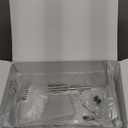 2Set 3 Tier Clear Bathroom Organizer with Dividers, Pull-Out Pantry Organization and Storage, Multi-Purpose Under Sink Organizers and Storage, Vanity Skincare Cosmetic Closet Organizer Medicine Bins (Transparent)