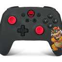 PowerA Wireless Controller for Nintendo Switch/Switch Lite/OLED Model - King Bowser, AA Battery Powered (Battery Included), Officially Licensed by Nintendo