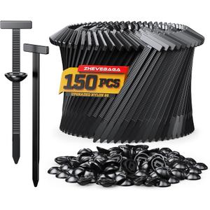2 x Nylon Universal Cable Tie Buckle -150PCS Upgrade Fastening Clip Zip Ties for Car Repairs