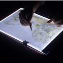 A4 Ultra-Thin Portable LED Light Box Tracer USB Power Cable Dimmable Brightness LED Art craft Tracing Light Box Light Pad for Artists Drawing Sketching Animation Stenciling X-ray Viewing