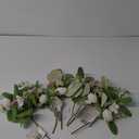 Spring Decor Artificial Flowers Decor Living Room Decor Flowers Fake Flower Art Wedding Landscaping Flower Arrangements, Pack of 6