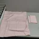 LANE LINEN 100% Organic Cotton Pillowcases - Standard Size and Crisp Cool Percale Weave Sleeping Pillow Covers Set of 2 - Dusty Rose