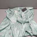 ETCYY Women's Summer Dresses Maxi Dress 2026 Sundresses Vacation Beach Dress Striped Twisted Front Long Dresses with Pockets,Dewdrop Green,X-Large