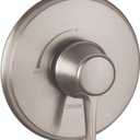 hansgrohe Ecostat Classic Pressure Balance Shower Valve Trim in Brushed Nickel, 15404821