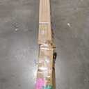 Pyle Manual Pull Down Projector Screen - Universal 100-inch Roll-Down Retractable Manual Screen w/ Auto-Locking, Adjustable Screen Height, Black Masking Border -Home PRJSM1006