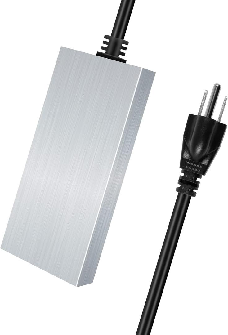 Haoguo Chicken Waterer Deicer  250W Submersible Aluminum Heater, Prevents Freezing and Ensures Continuous Water Flow for Poultry, Livestock & Birds