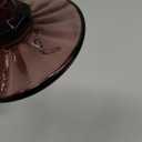 VanEnjoy Purple Vintage Pressed Pattern Glass Ice Cream Cups/Dessert Bowls - Set of 4,12 Oz