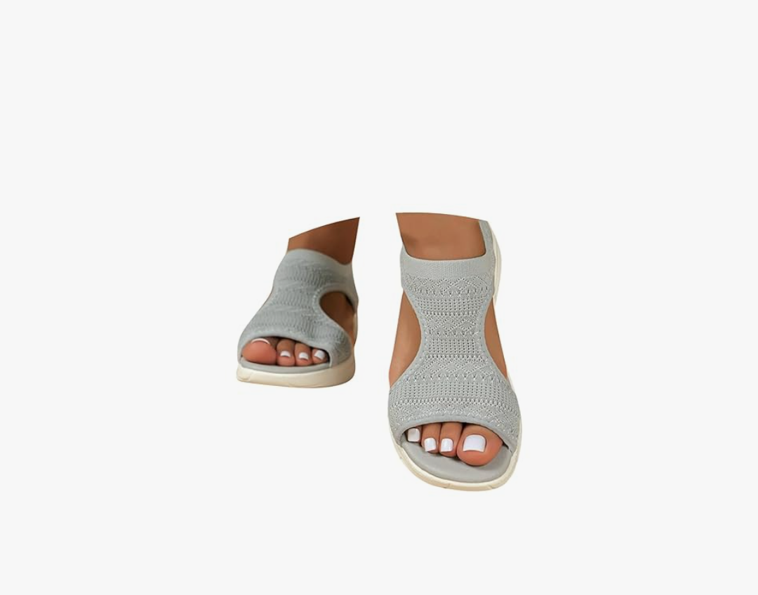 Walking Sandals For Women 2025 Arch Support Comfortable Non slip Mesh Open Toe Sport Sandals for Summer Beach 7